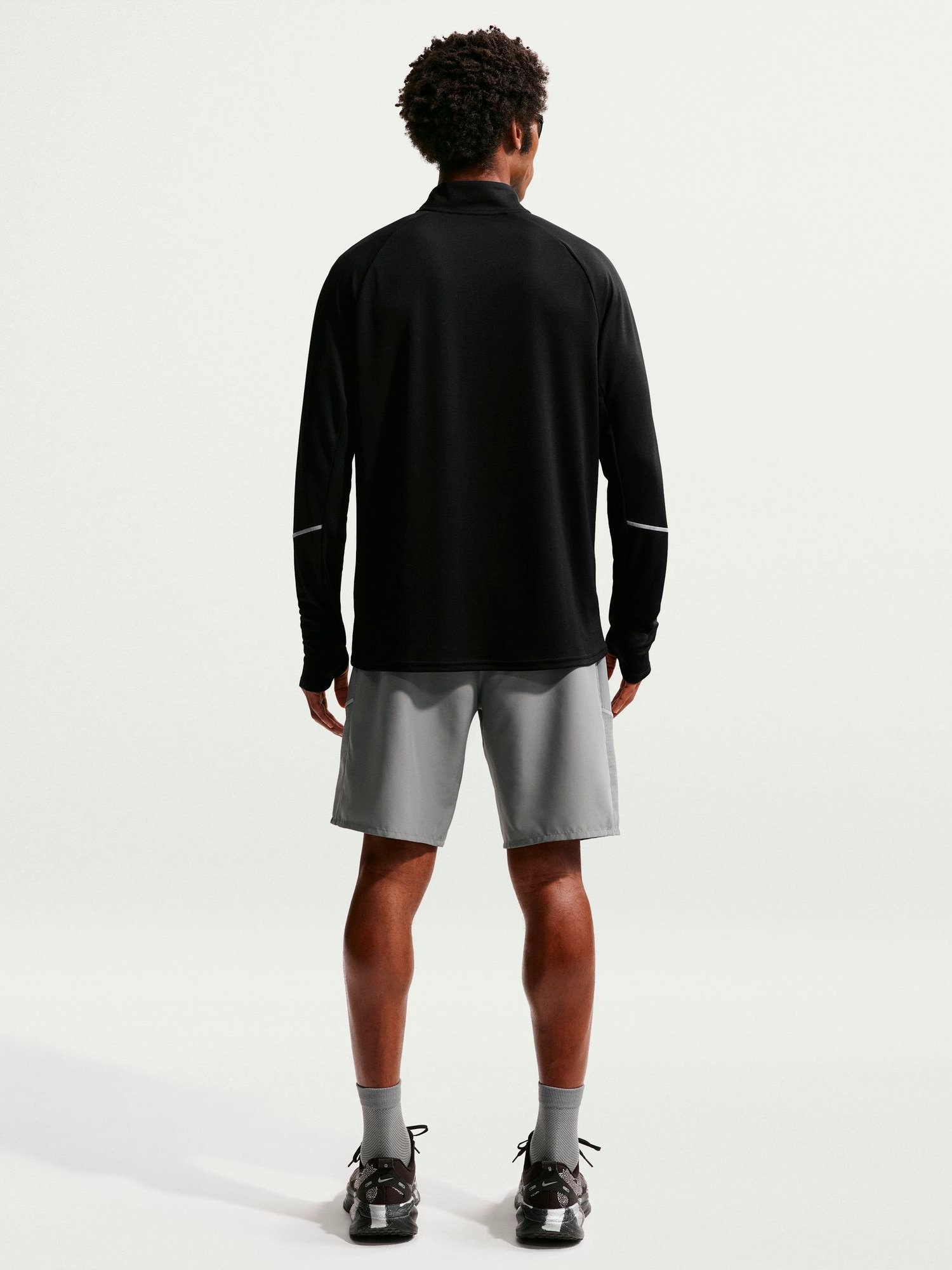 NIKE, M NIKE MILER MEN'S DRI-FIT UV LONG-SL