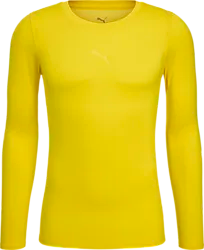 TEAMLIGA26 BASELAYER TEE LS - FASTER YELLOW Standard Small1x1