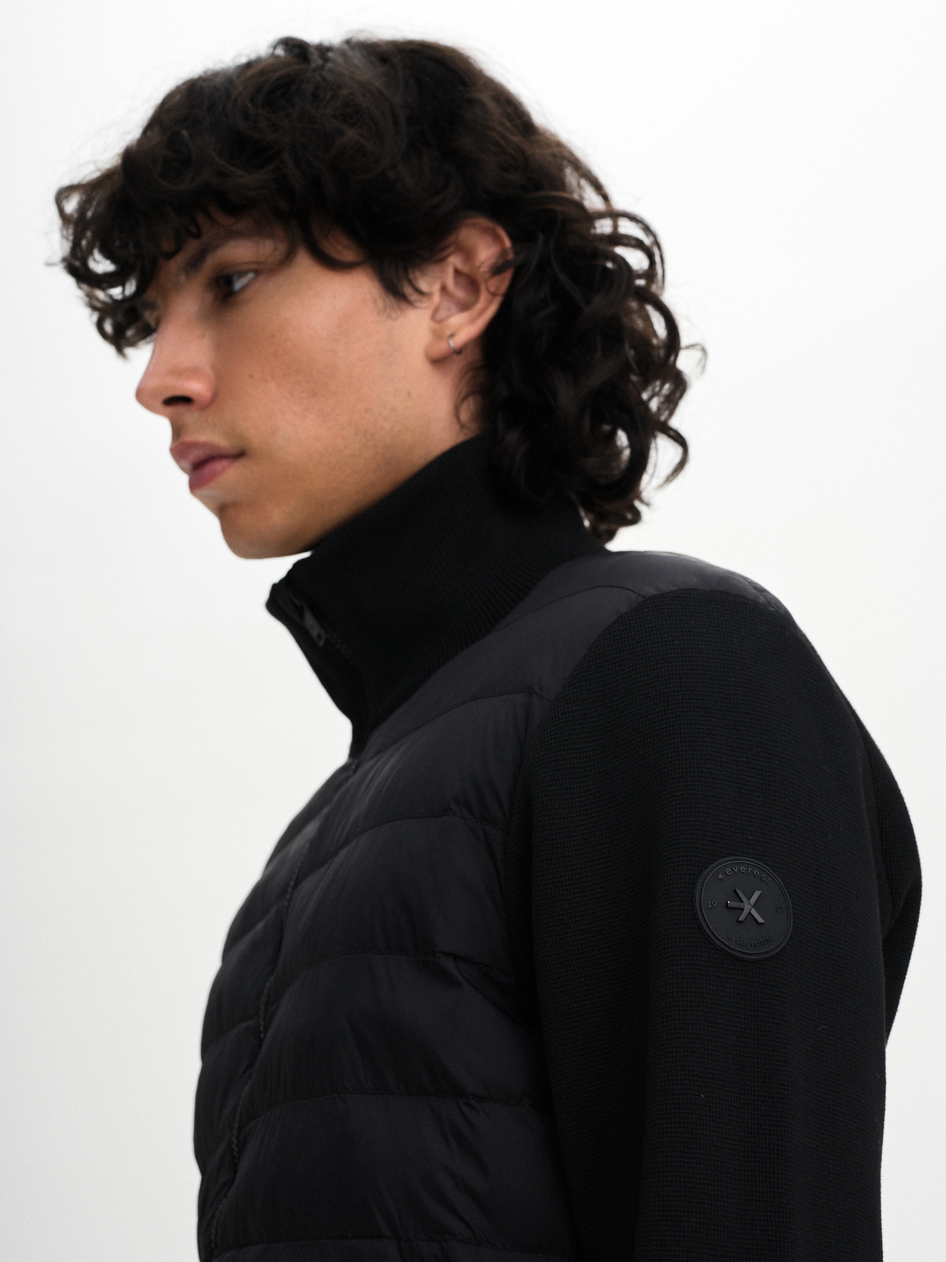 EVEREST, M KNITTED HYBRID JACKET