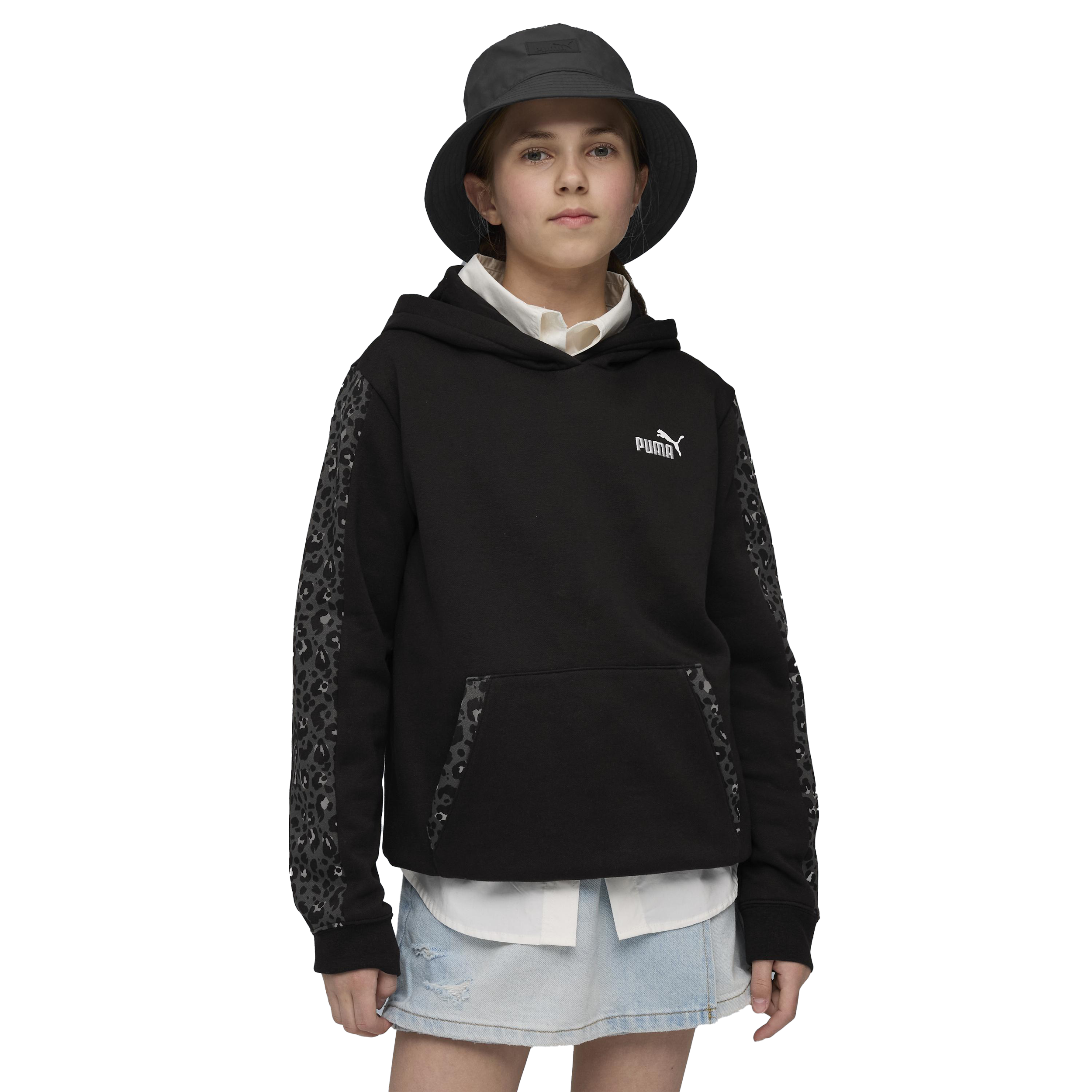 
PUMA, 
Ess Graphic Animal Hoodie Jr, 
Detail 1

