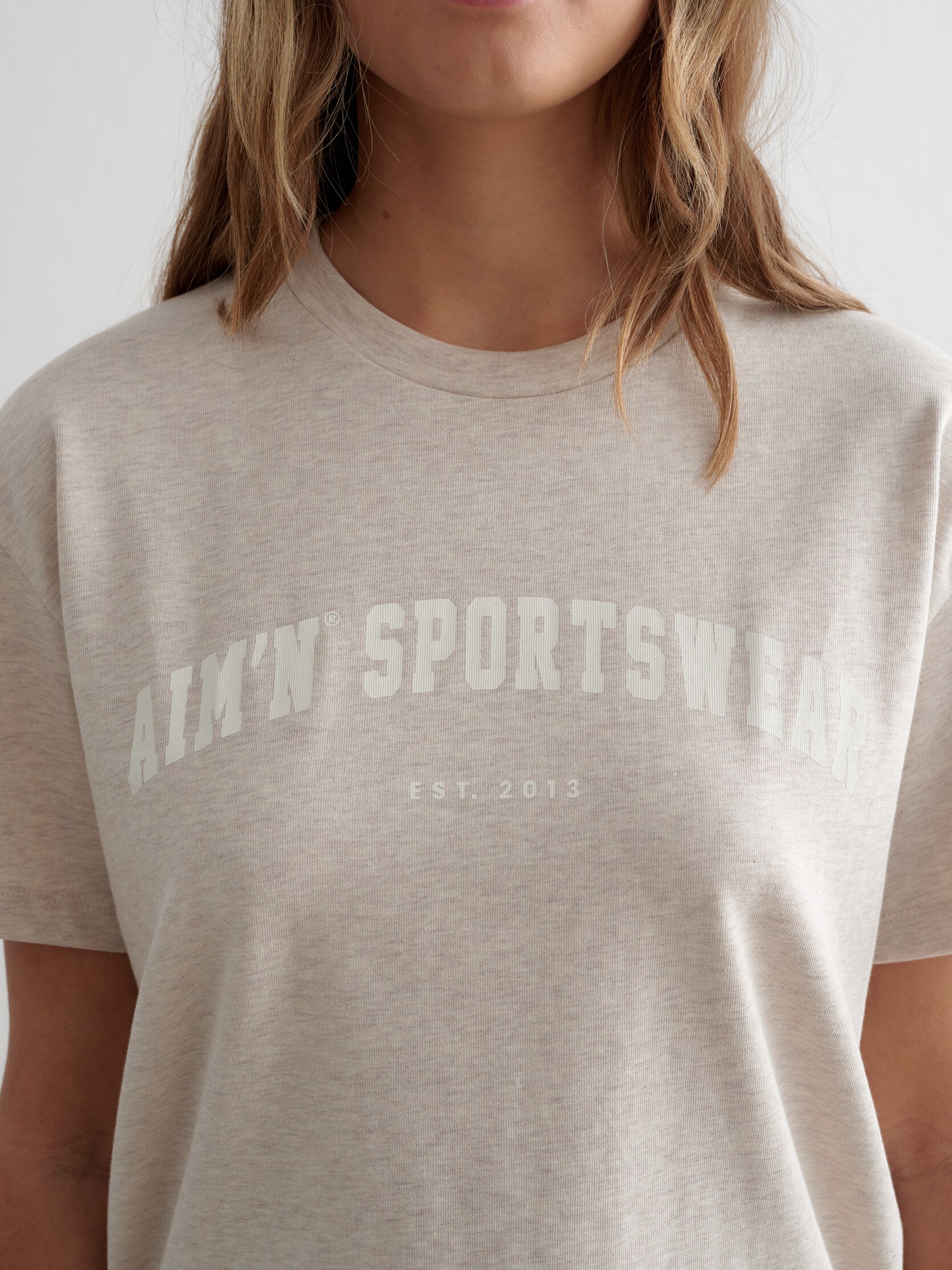 AIM&acute;N, W Varsity Boxy T-shirt