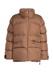 W Hero Puffer Jacket - Taupe Brown Standard Small1x1