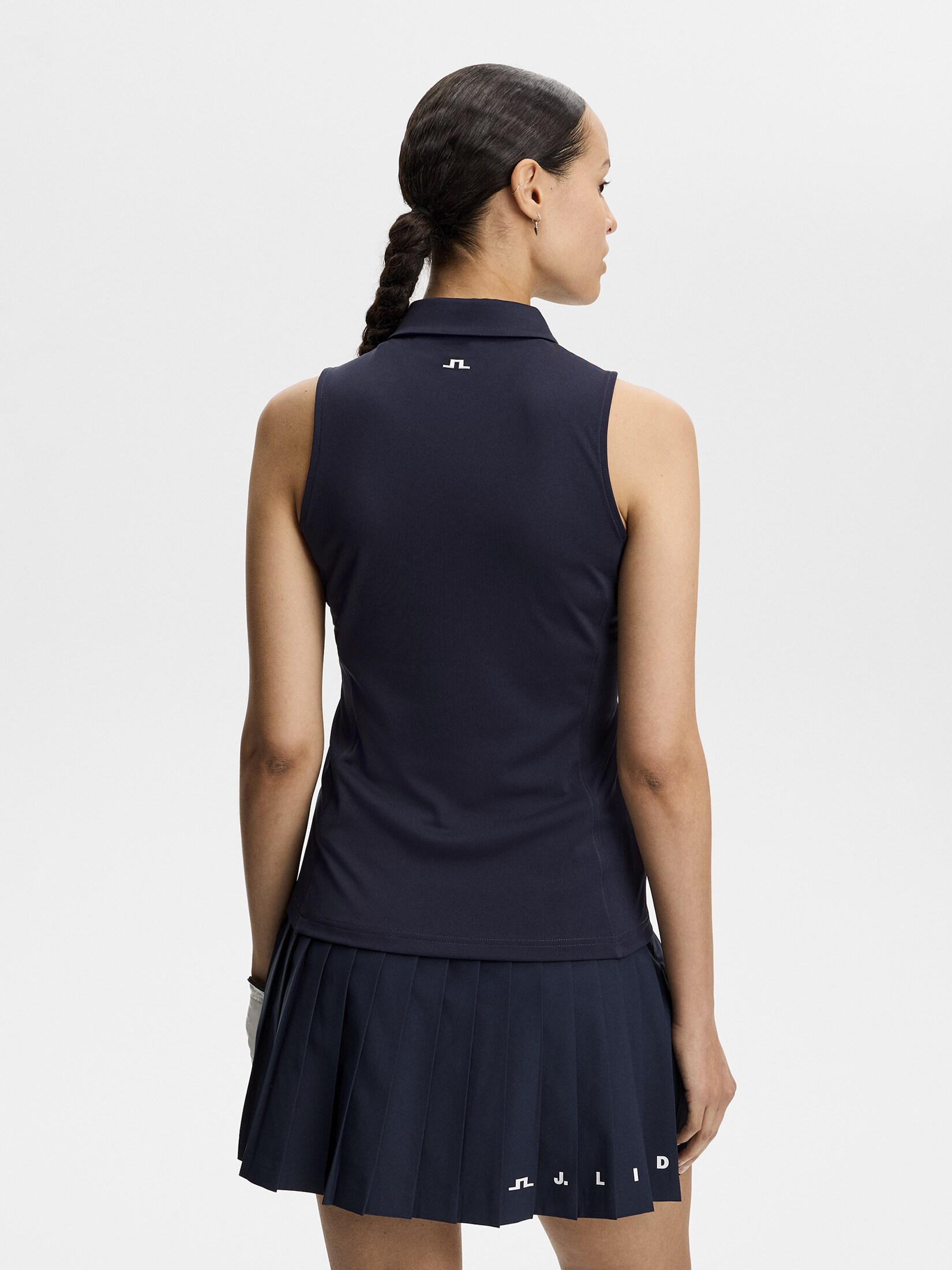 J LINDEBERG, DENA SLEEVELESS POLO