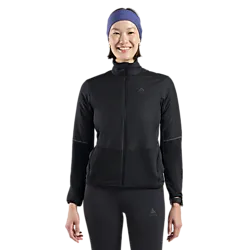 W ESSENTIAL INSULATOR HYBRID JACKET - BLACK Model01 Small1x1