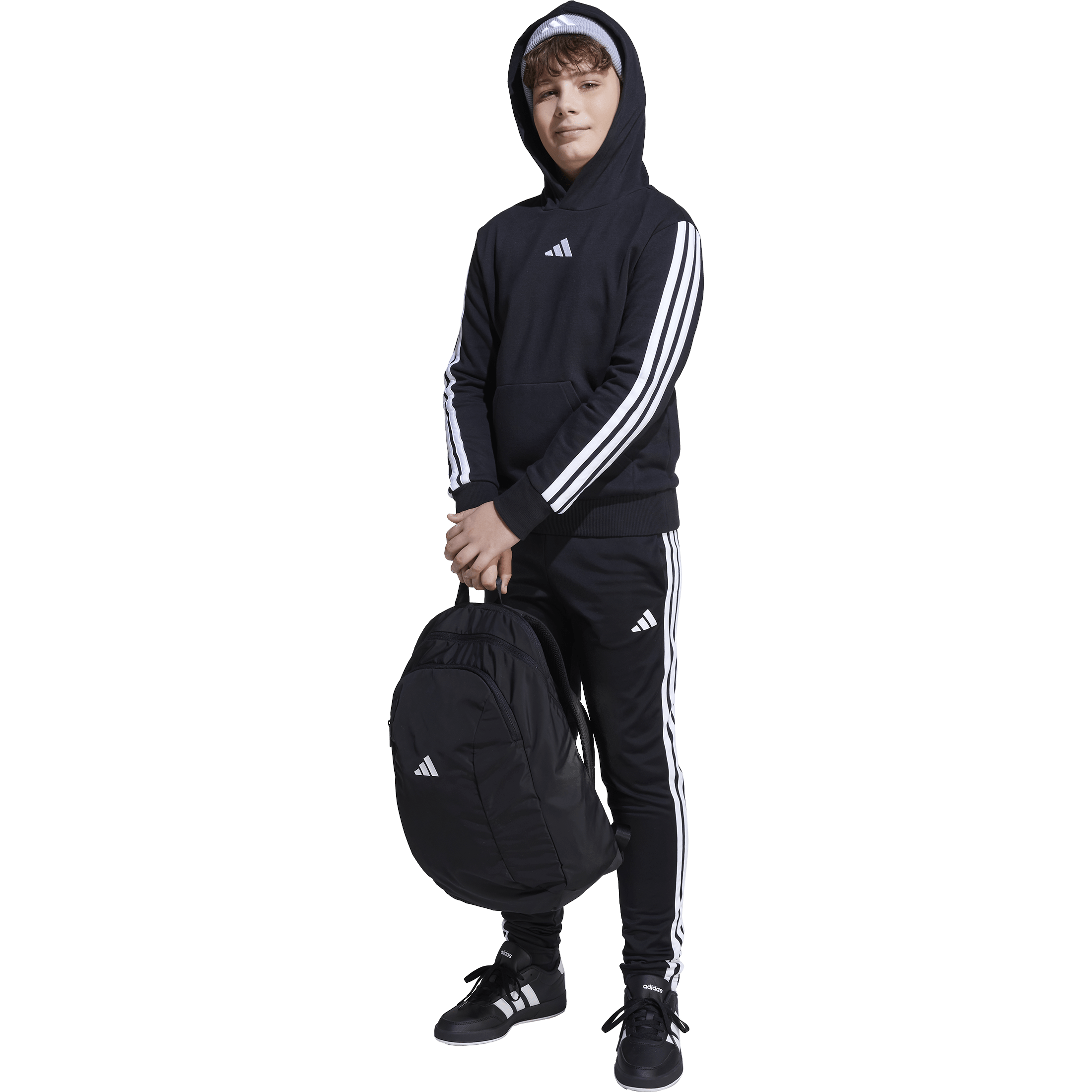 ADIDAS, J 3s Fl Hood 225