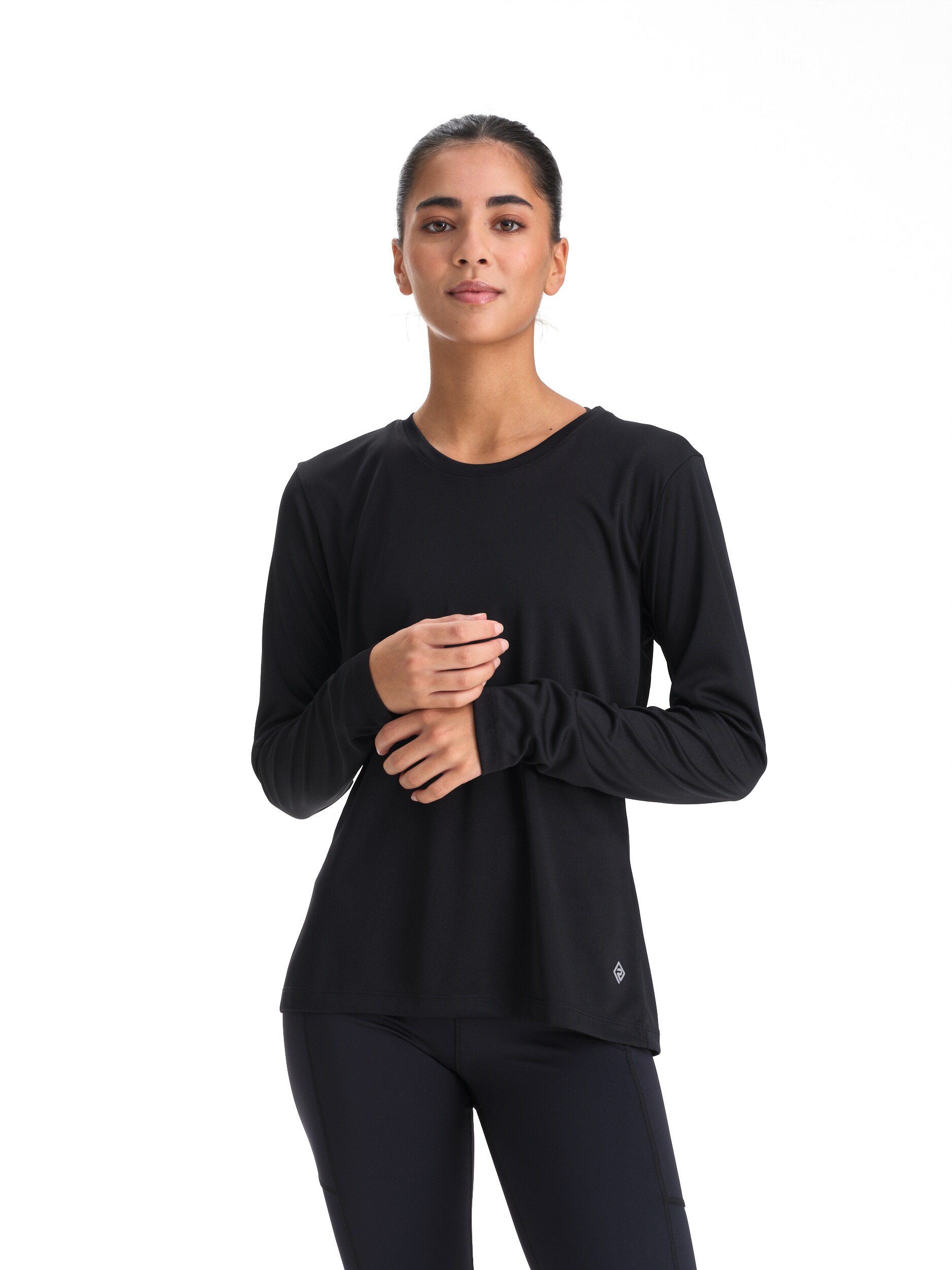 
RONHILL, 
Run Long Sleeved Tee W, 
Detail 1
