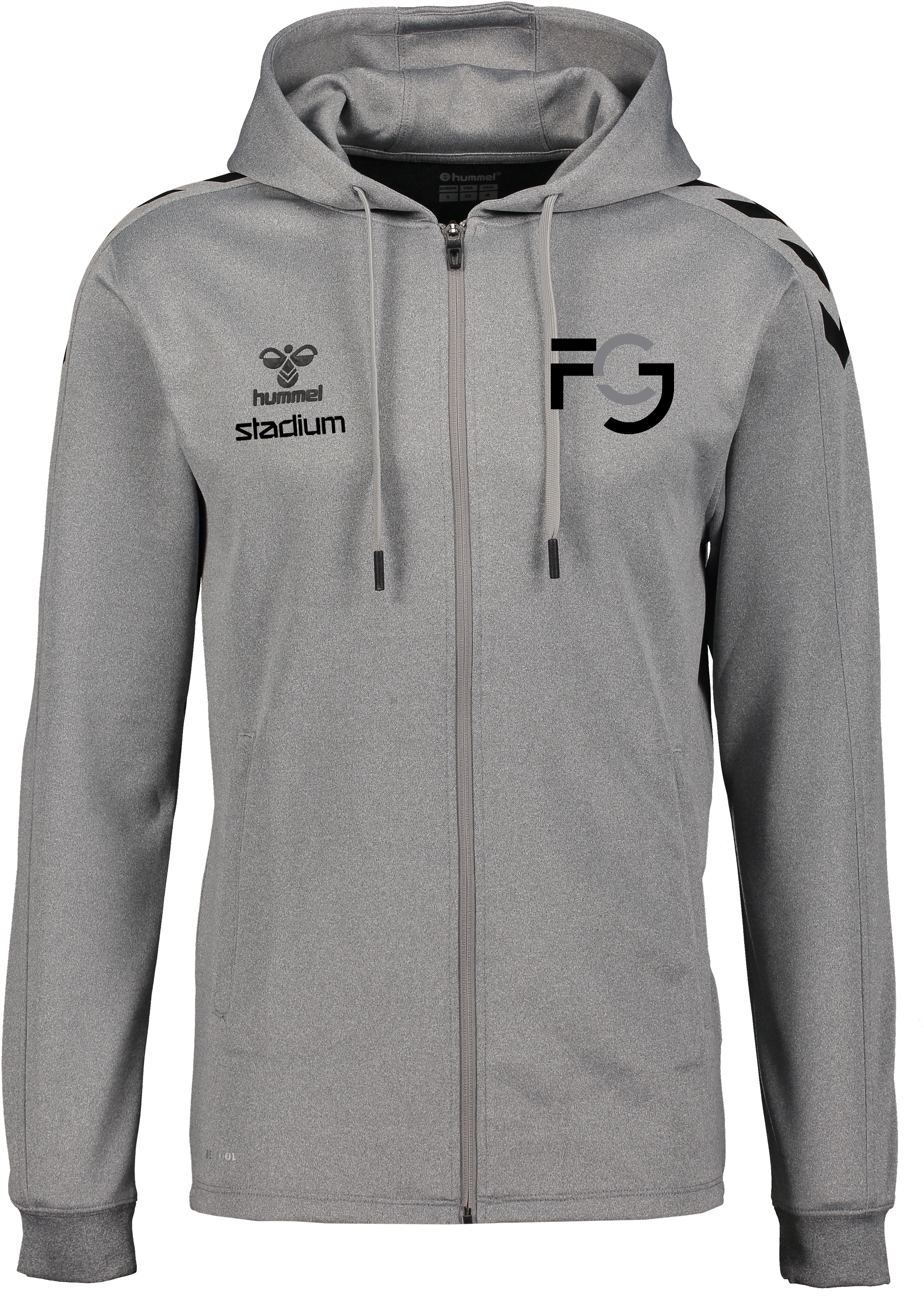 
HUMMEL, 
Core Xk Poly Zip Hood, 
Detail 1
