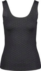 W SOFT FITNESS SINGLET - BLACK LOGO Standard Small1x1