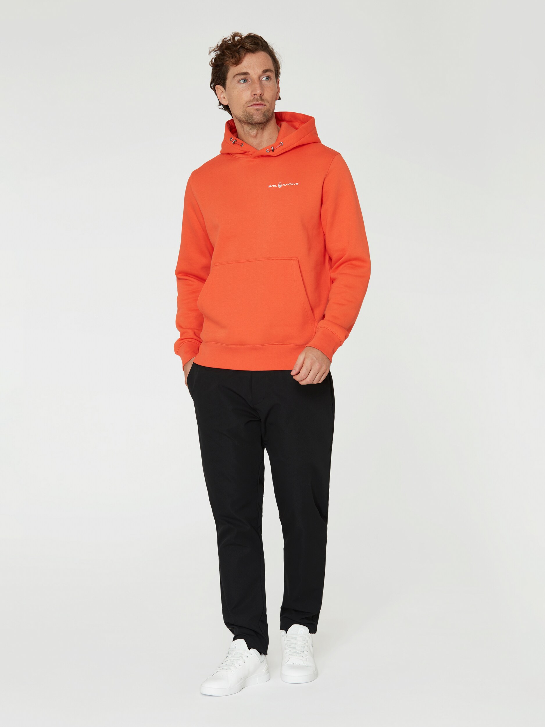 SAIL RACING, BOWMAN LOGO HOOD MEN