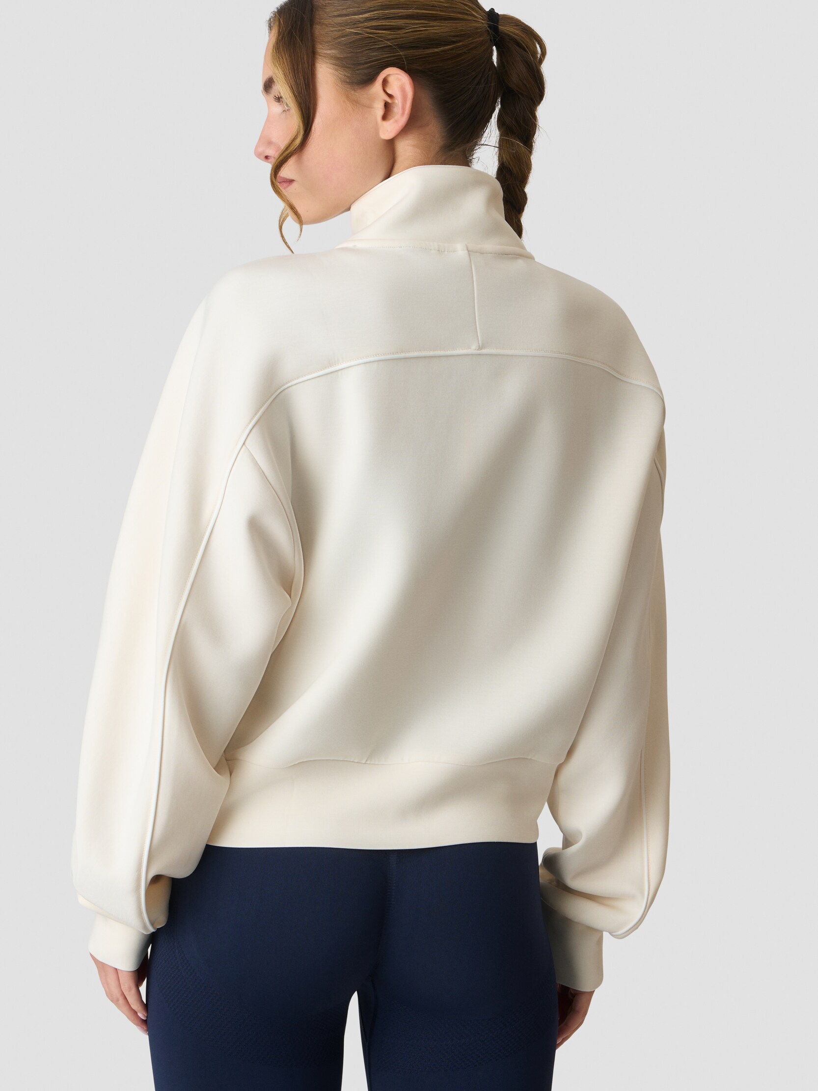 ICANIWILL, W CONTRAST REGULAR ZIP JKT