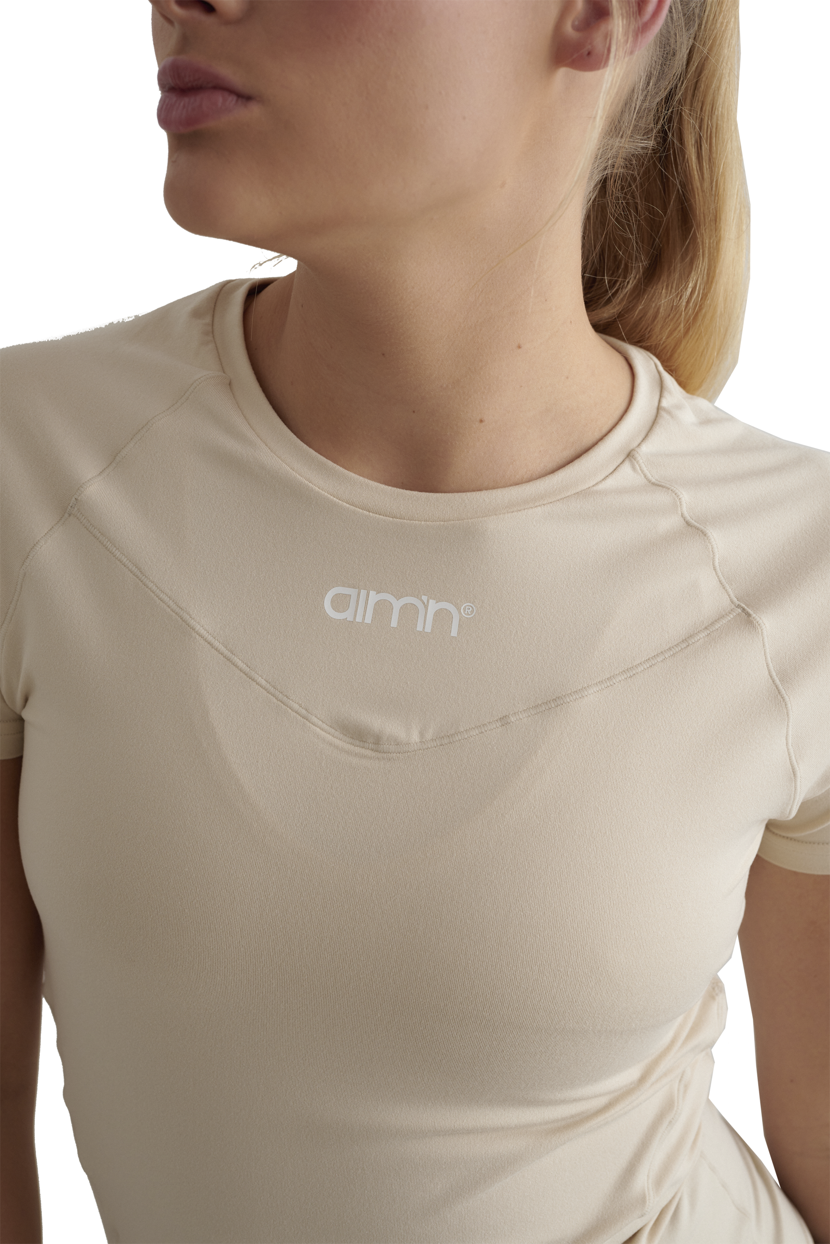 AIM&acute;N, W Soft Basic Short Sleeve