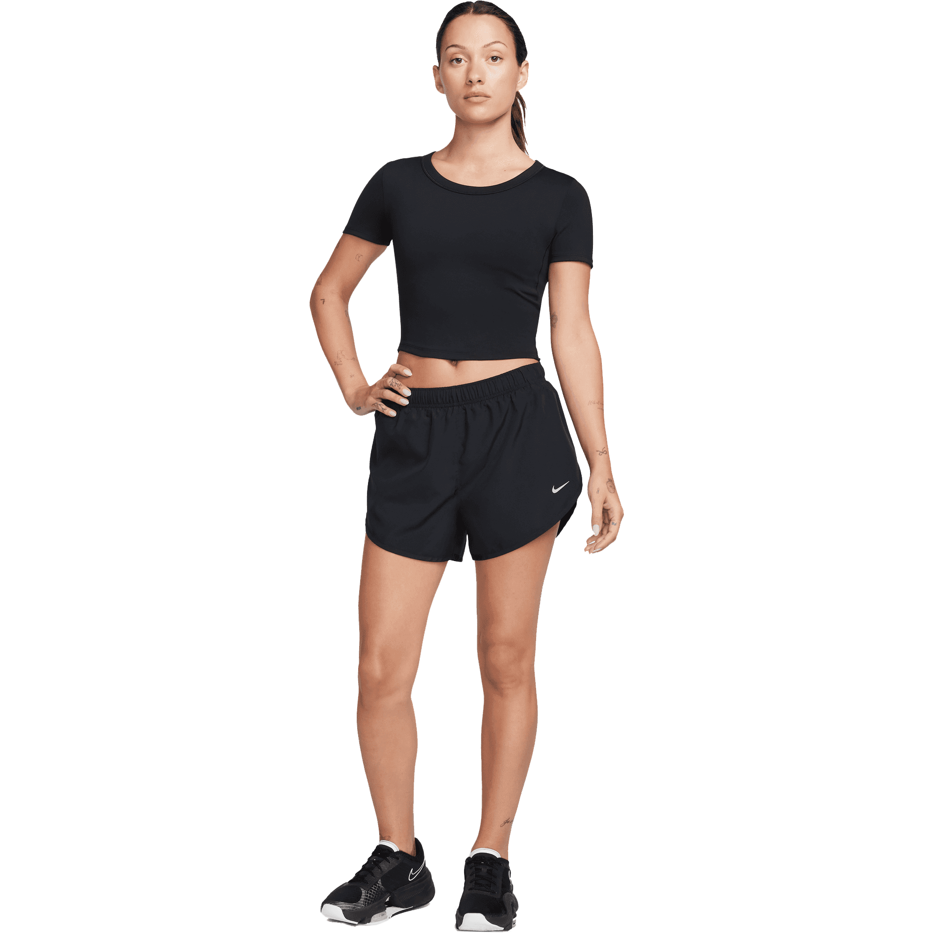 NIKE, Nike One Fitted Women'S Dri-Fit Ss