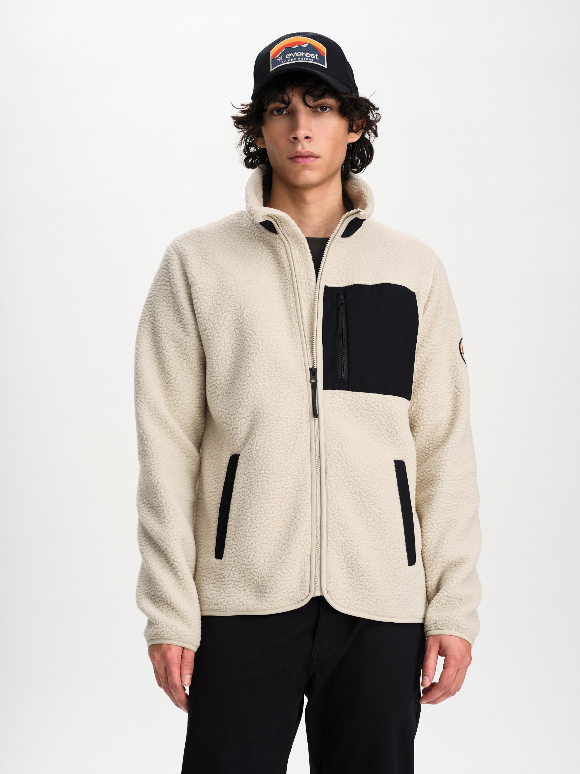 
EVEREST, 
M Pile Shirt Retro, 
Detail 1
