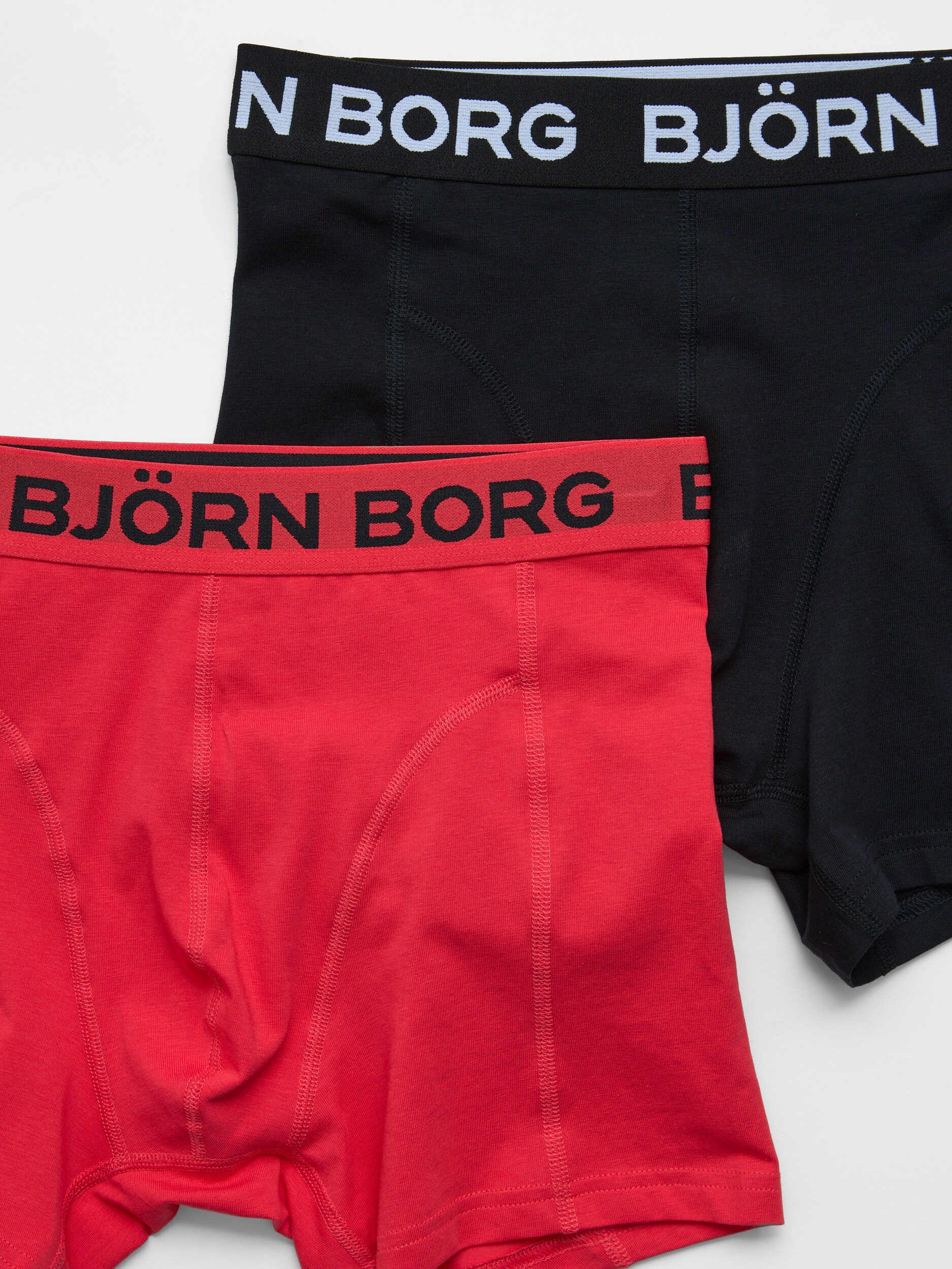 BJ&Ouml;RN BORG, M COTTON STRETCH BOXER 2P