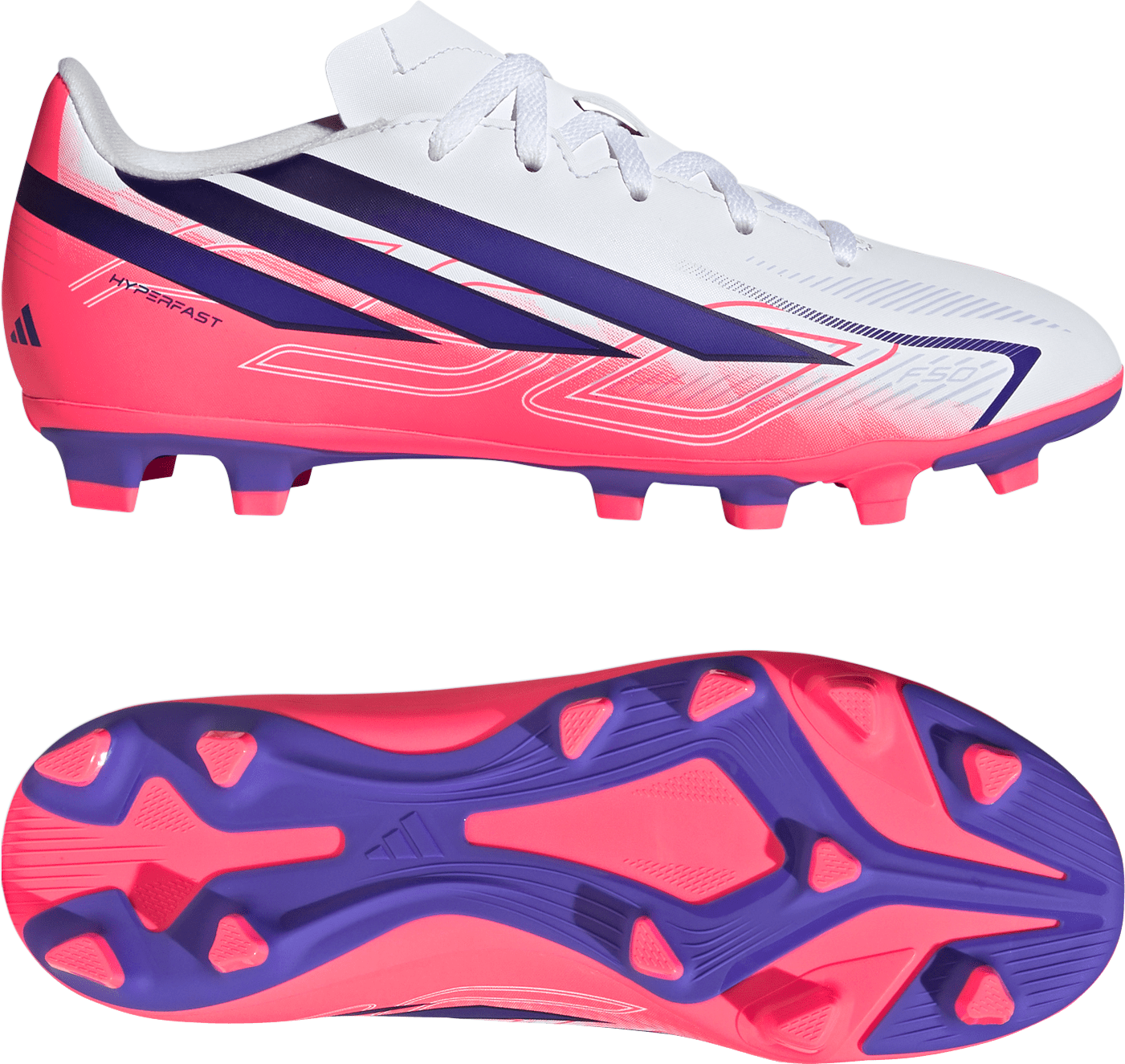ADIDAS, F50 HYPERFAST CLUB FG/MG JR