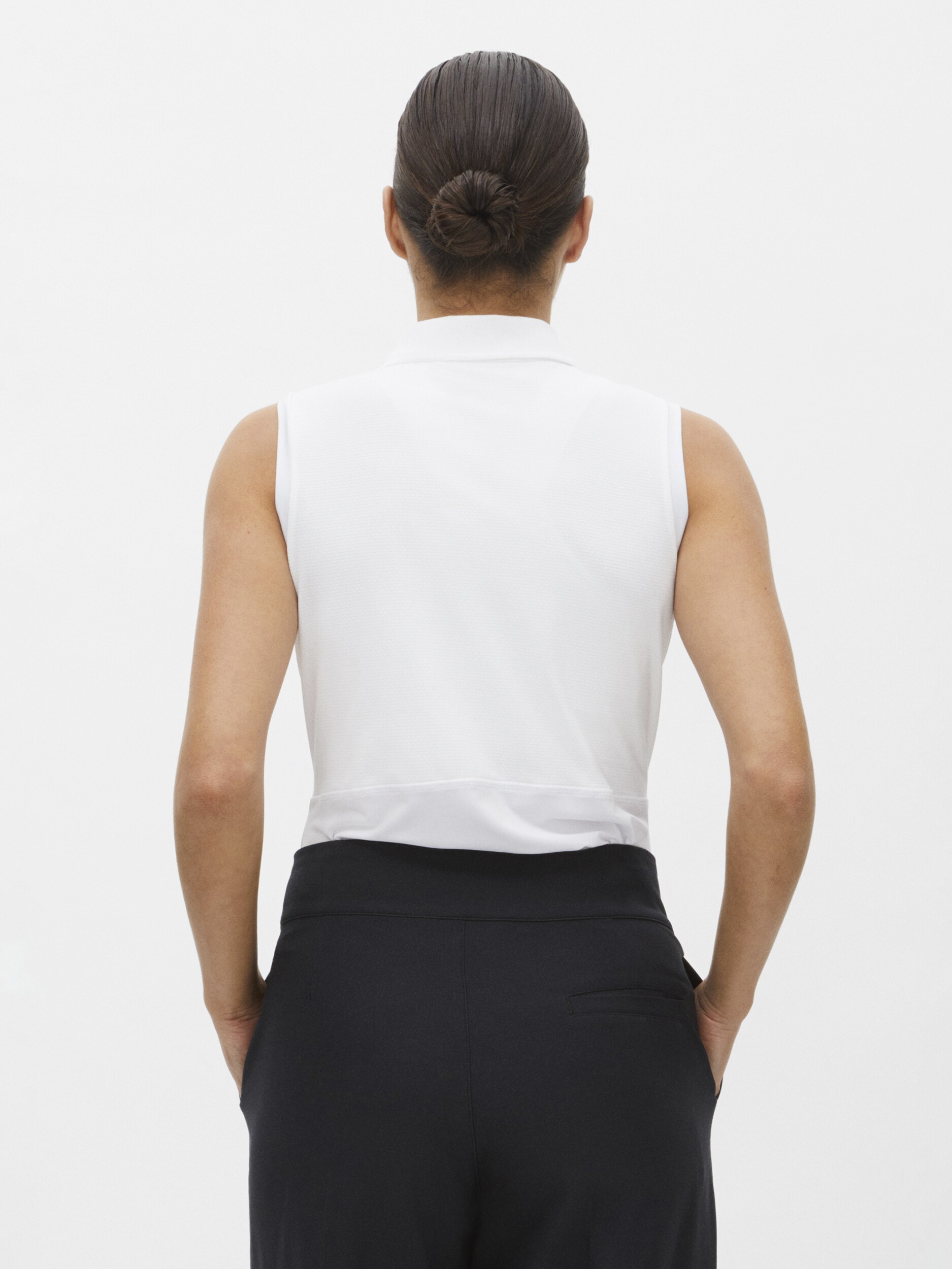 R&Ouml;HNISCH, NICKY SLEEVELESS POLOSHIRT