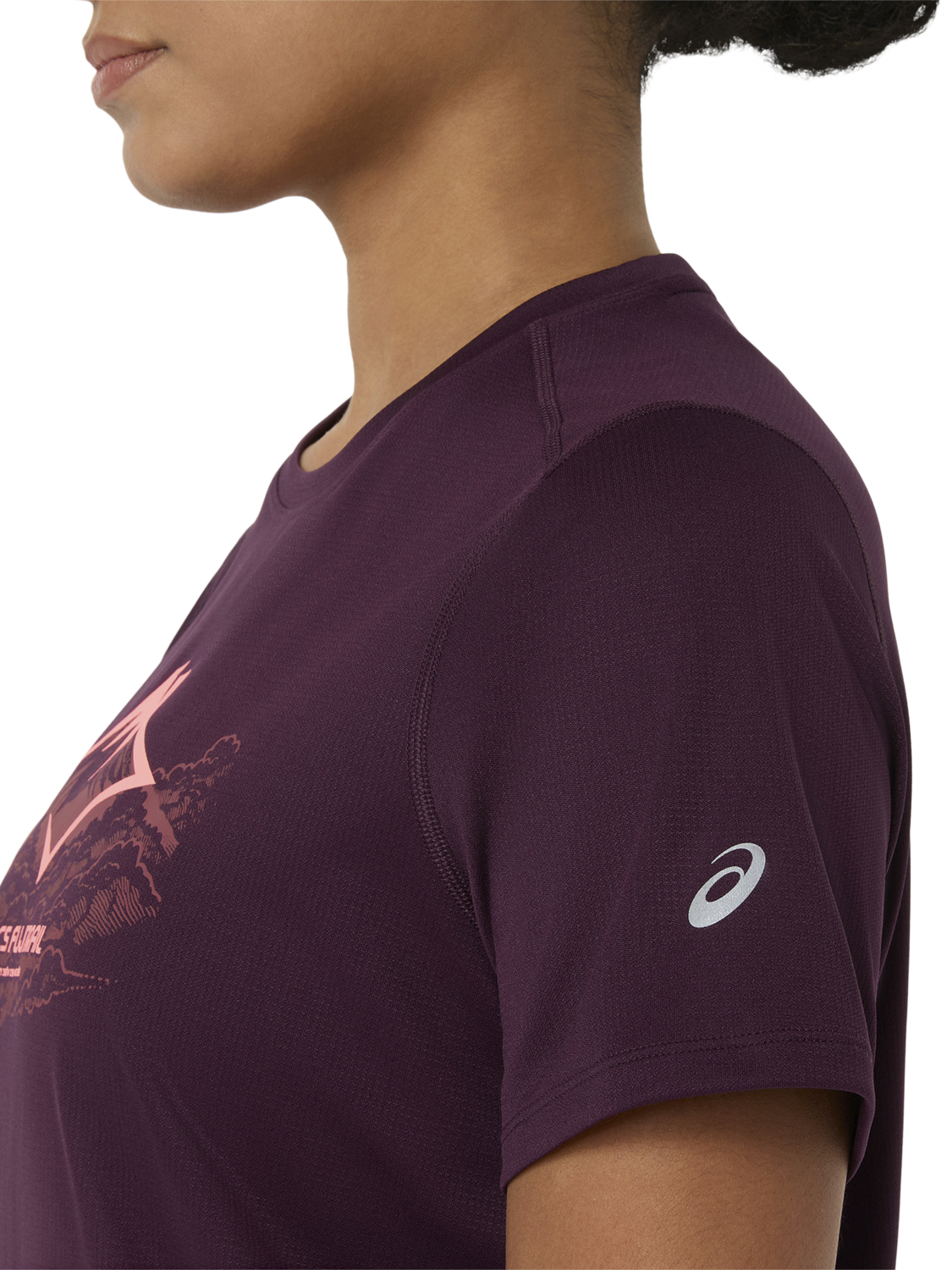ASICS, W FUJUTRAIL LOGO SS TOP