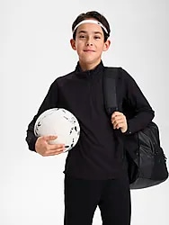 J HALF ZIP - BLACK BEAUTY Model01 Small1x1