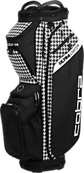 COBRA ULTRALIGHT 2 CART BAG - HOUNDSTOOTH Standard Small1x1