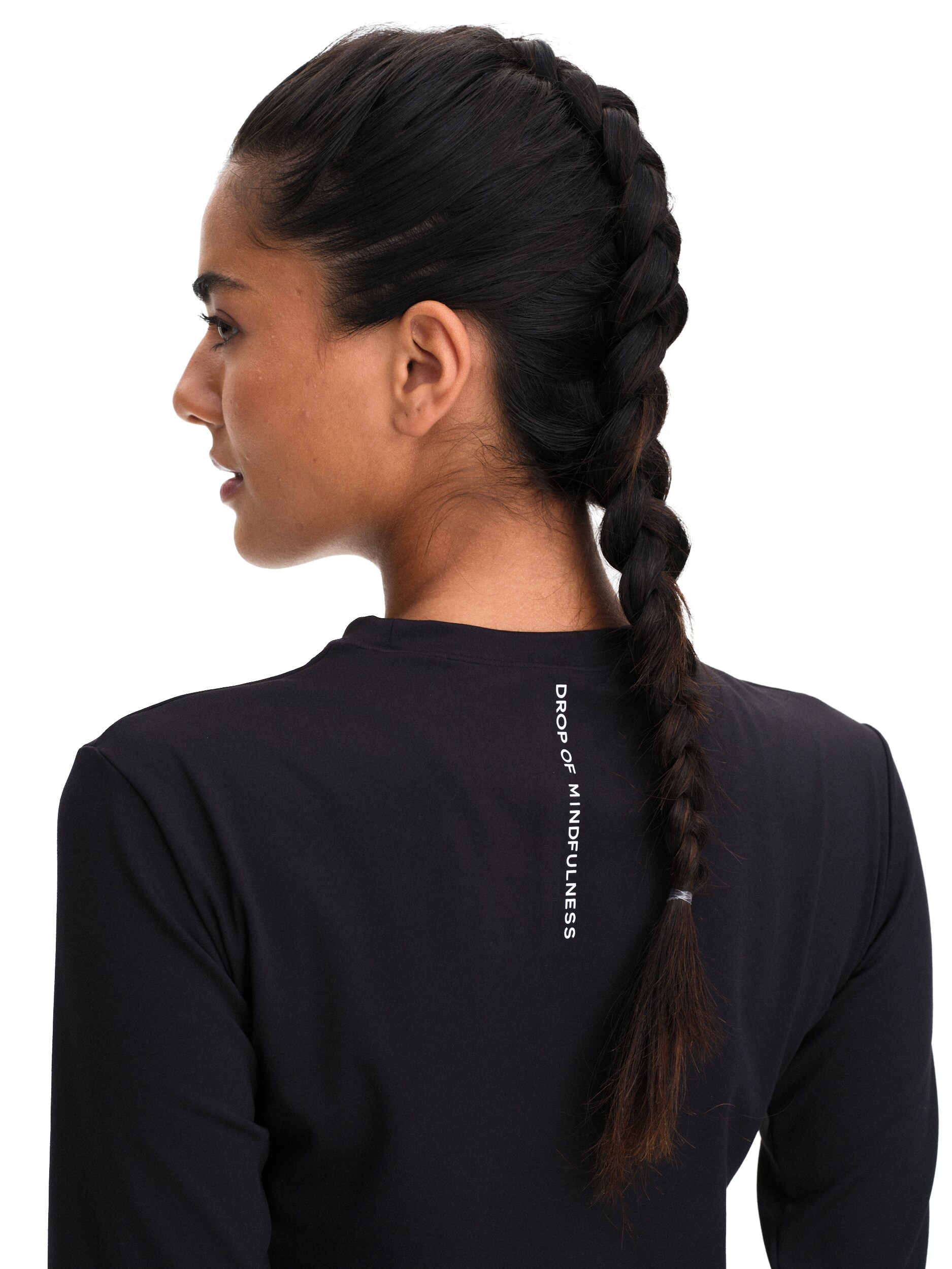 DROP OF MINDFULNESS, BARE EASE LONG SLEEVE TOP