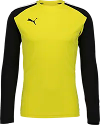 T Pacer Gk Ls Jsy Jr - Yellow/Black Standard Small1x1