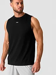 STRIDE SLEEVELESS TEE M - BLACK Model01 Small1x1
