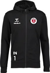 393950101101 HUMMEL Go 2.0 Zip Hood Jr 393950101101 HUMMEL Go 2.0 Zip Hood Jr Standard Small1x1
