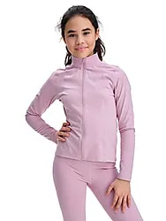 SOFT TRAINING FULL ZIP JR - SOFT ROSE Model01 Small1x1