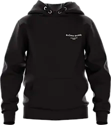 J BORG ESSENTIAL 1 HOODIE - BLACK BEAUTY Standard Small1x1