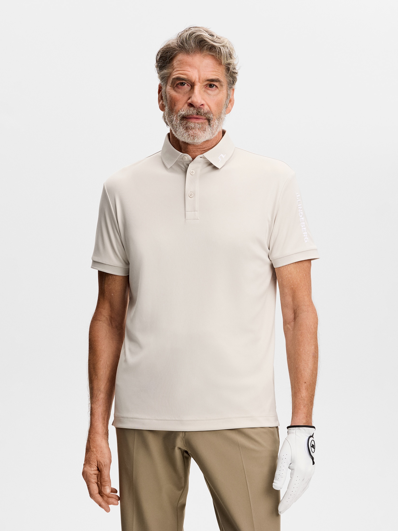 
J LINDEBERG, 
M TOUR TECH POLO, 
Detail 1
