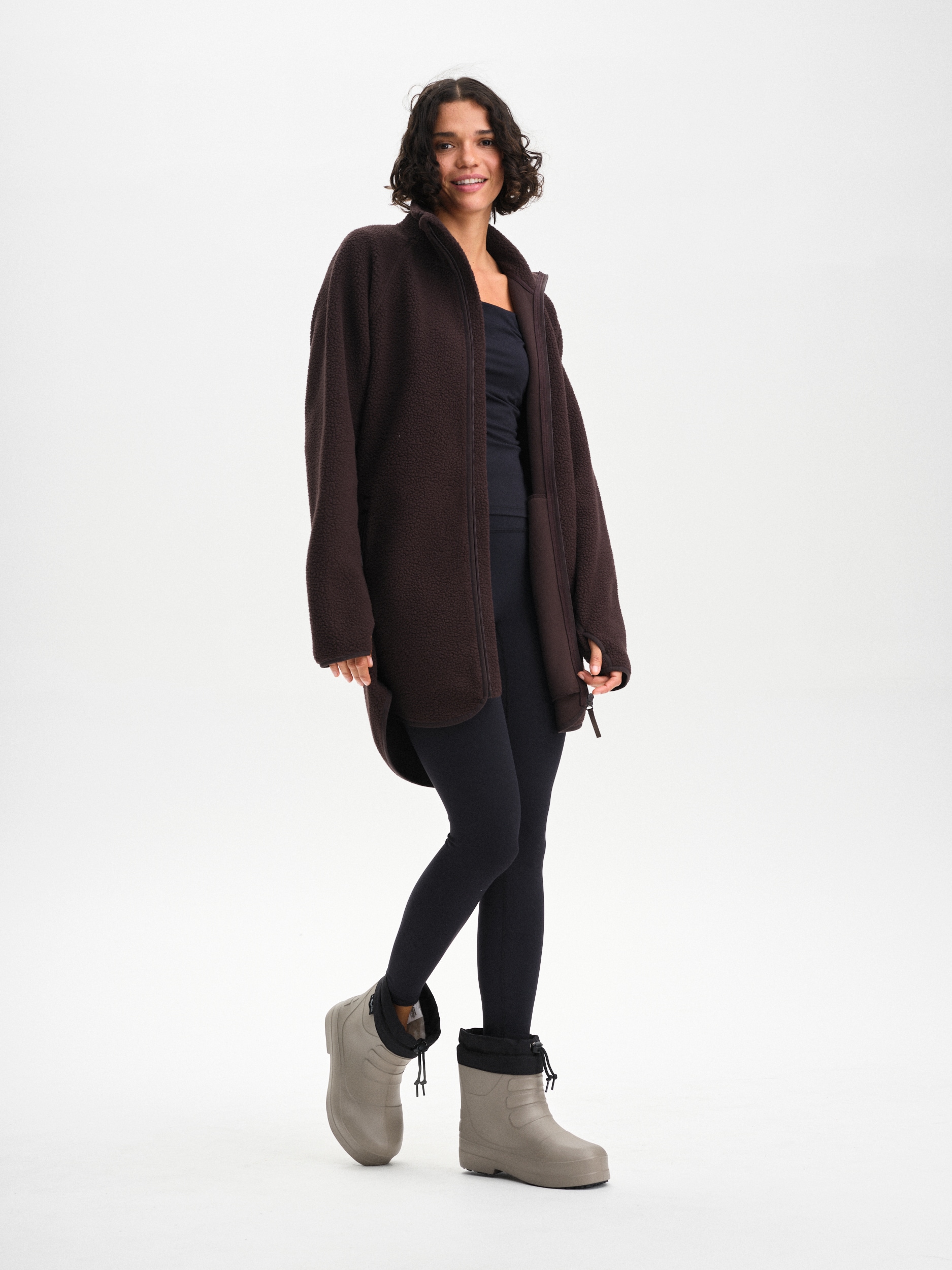 EVEREST, W PILE LONG SHIRT