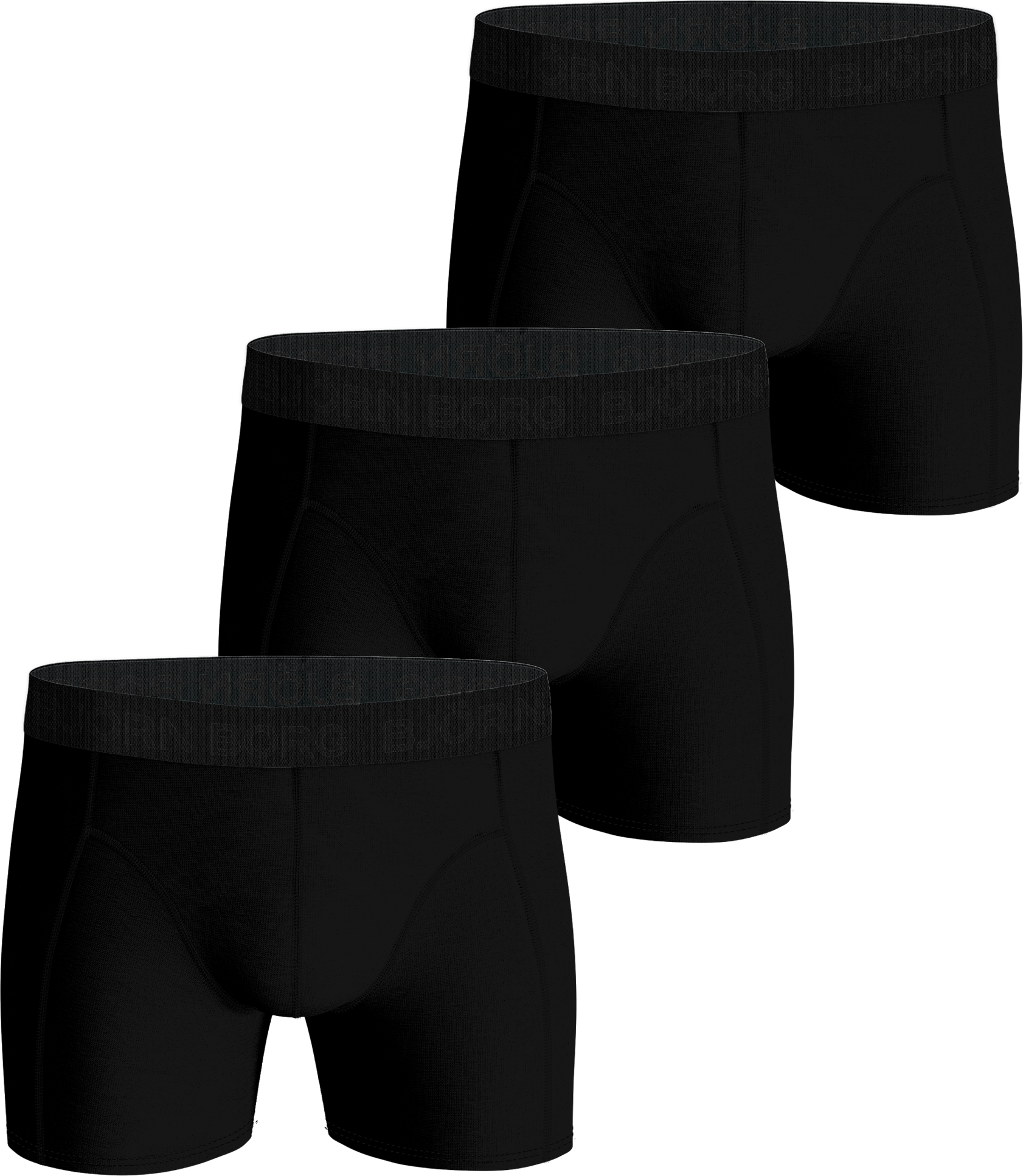 
BJ&Ouml;RN BORG, 
M BAMBOO COTTON BLEND BOXER 3P, 
Detail 1
