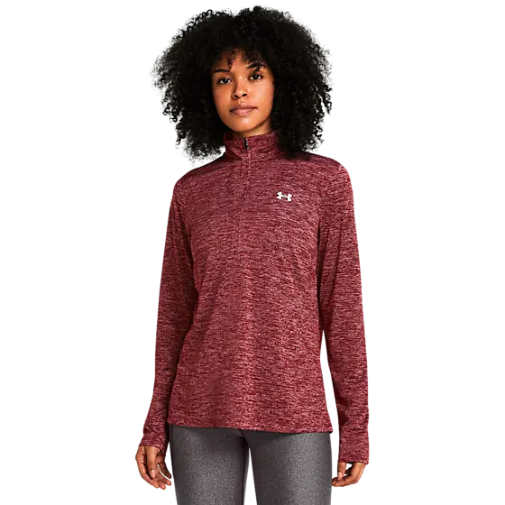 396032106101 UNDER ARMOUR Tecj 1/2 Zip Twist 396032106101 UNDER ARMOUR Tecj 1/2 Zip Twist Model01 Detail