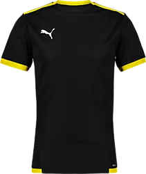 T Liga Ss Jsy Jr - Black/Yellow Standard Small1x1