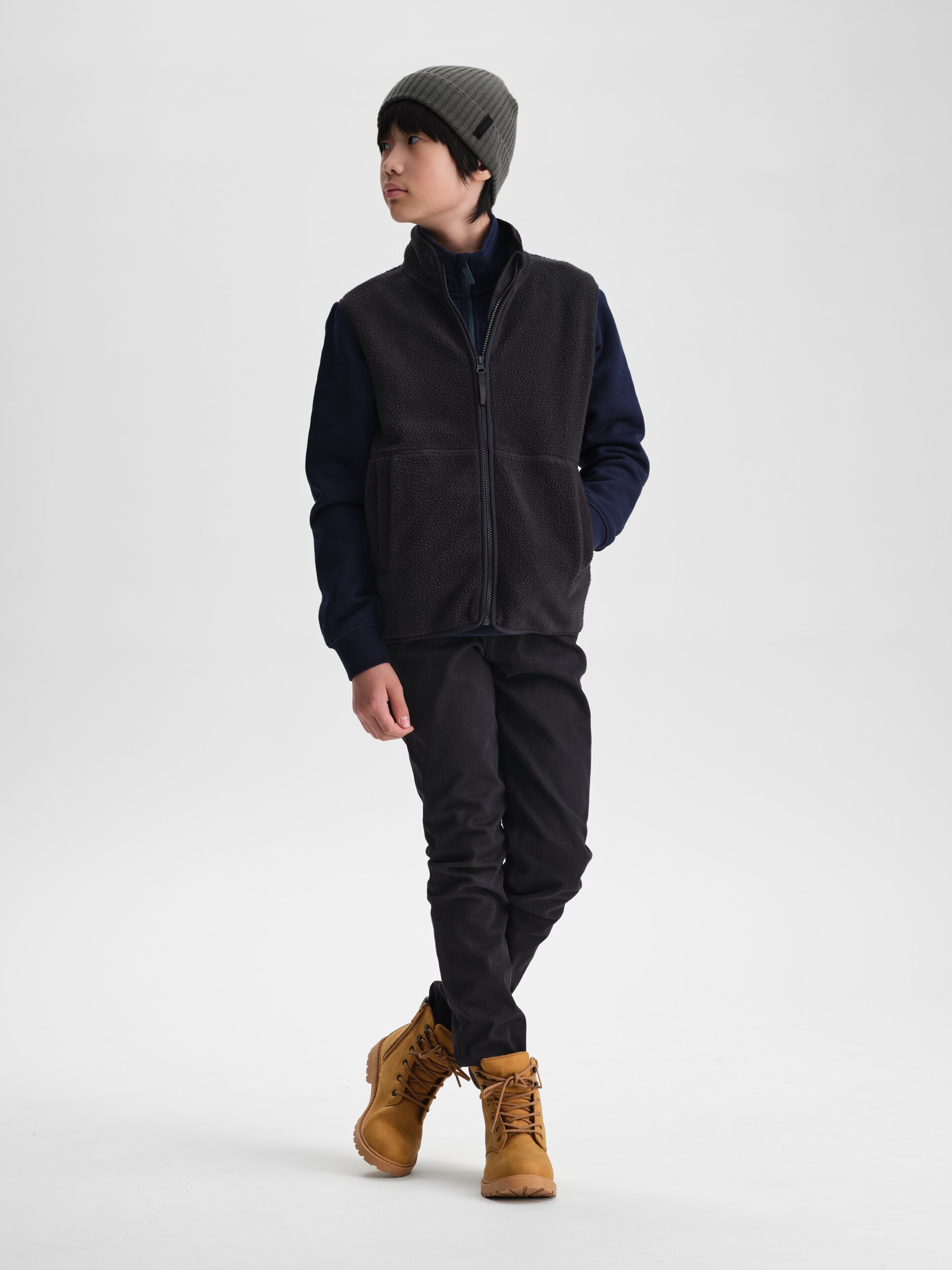 EVEREST, J Pile Zip Vest