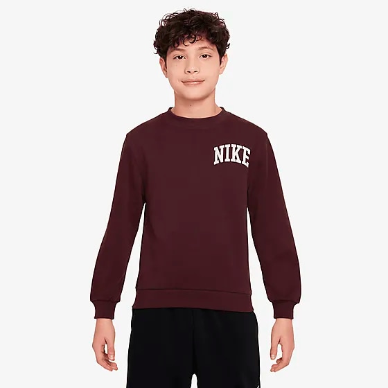 395838104105 NIKE J Nsw Club Ft Crew Ls 395838104105 NIKE J Nsw Club Ft Crew Ls Model01 Detail