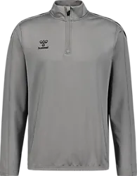 Core Xk Poly Sweat ½Zip Jr - Grey Melange Standard Small1x1