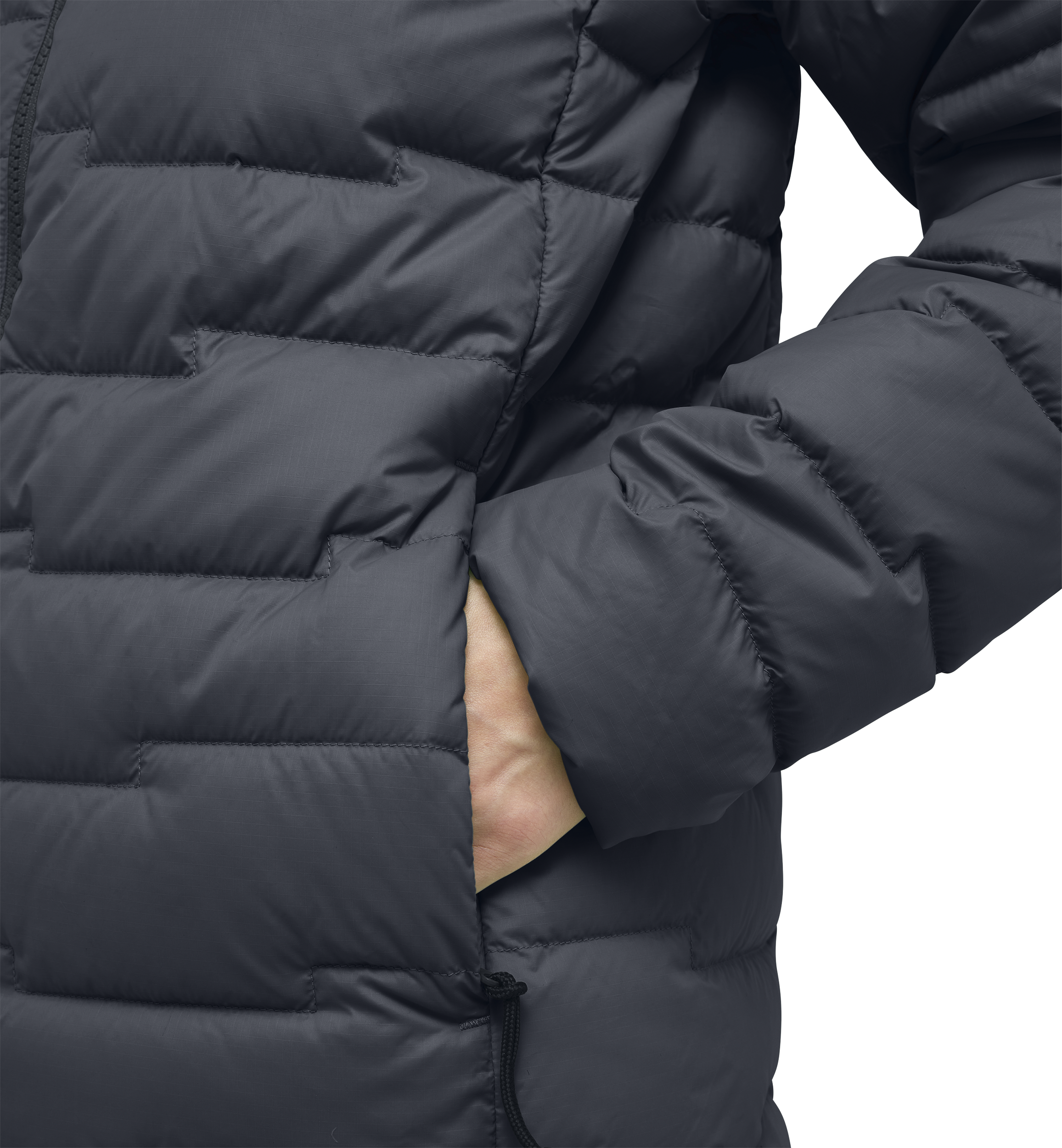 HAGL&Ouml;FS, Roc Flash Down Hood Women