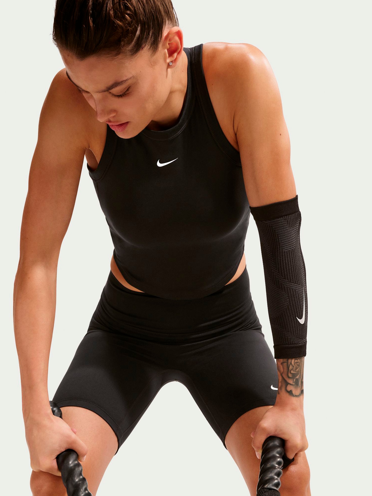 NIKE, NIKE ONE FITTED WOMEN'S DRI-FIT CRO