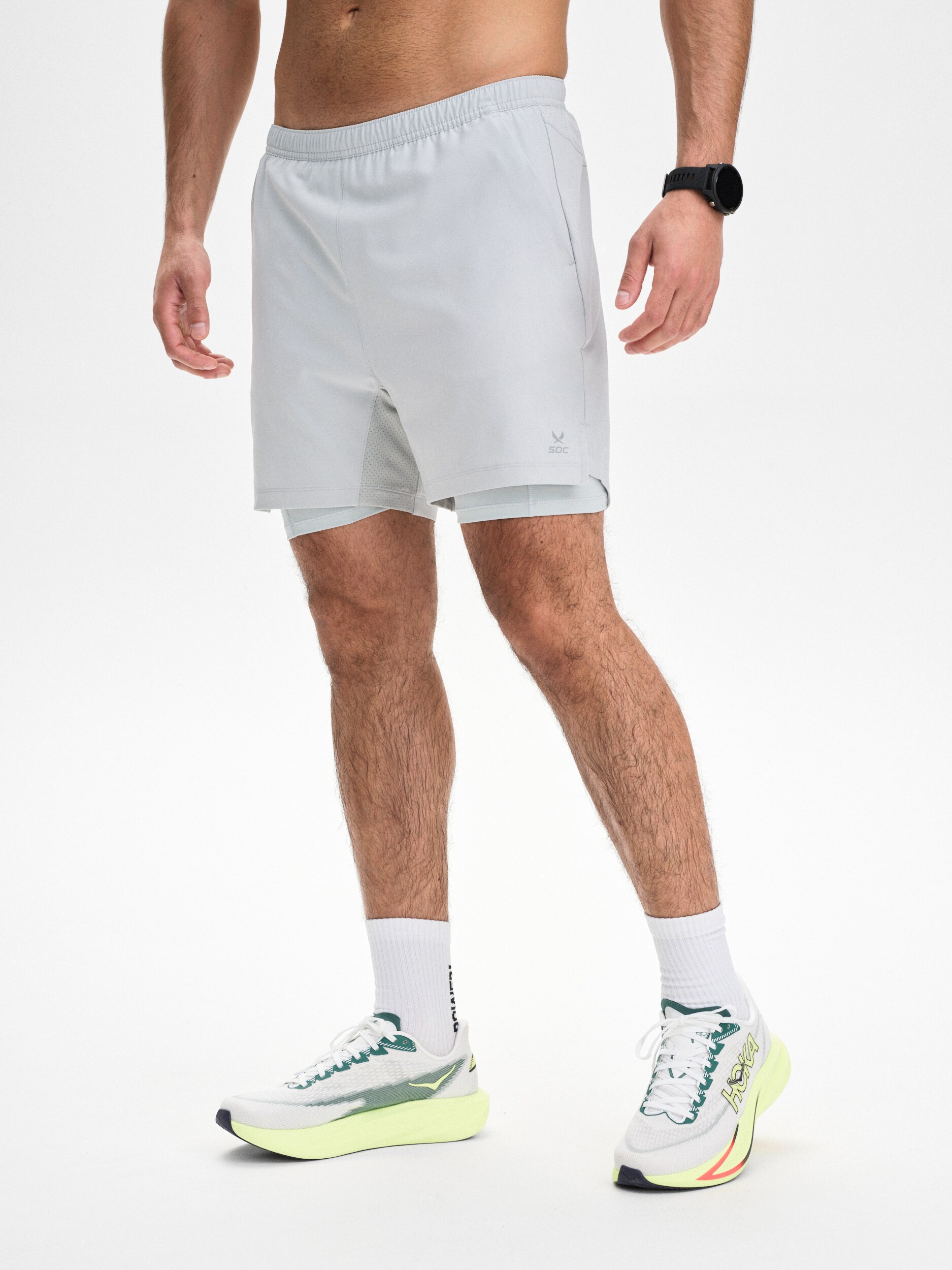 
SOC, 
M Run 2 In 1 Shorts, 
Detail 1
