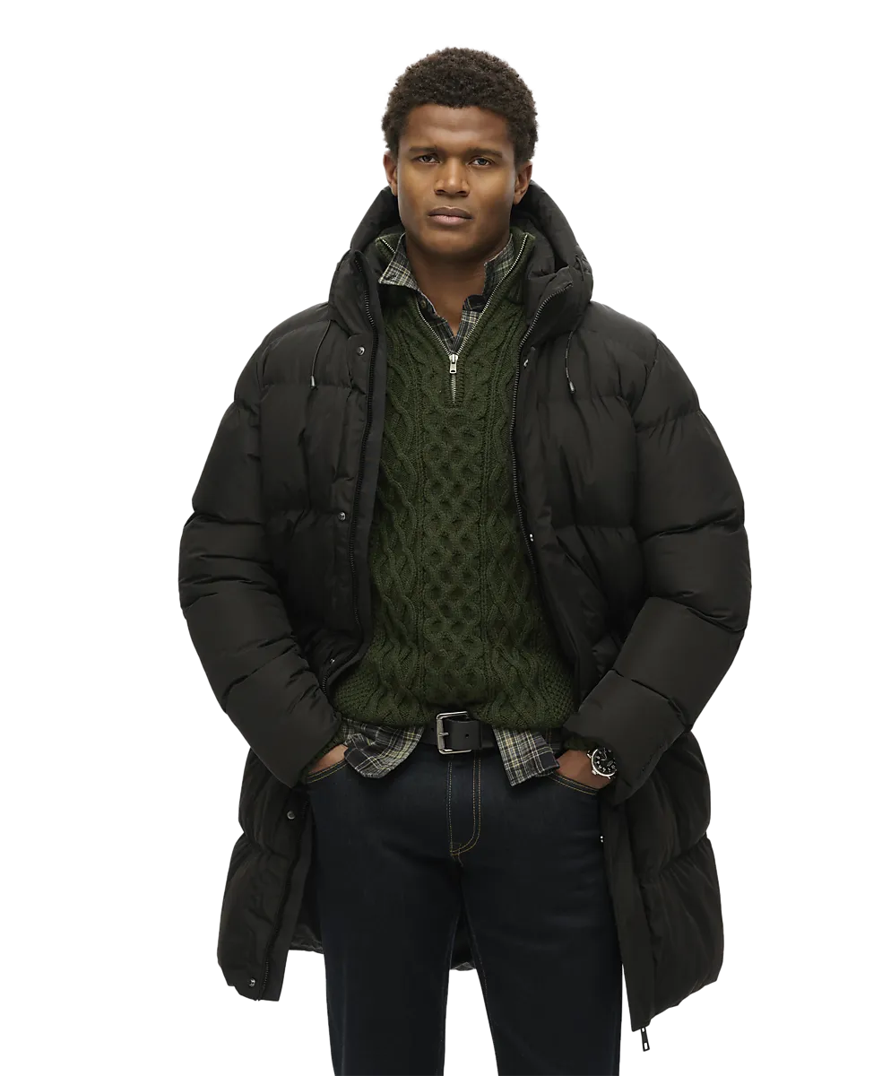 SUPERDRY M Hood Sport Puff Mid Jkt