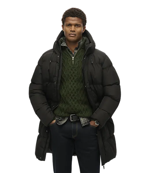 SUPERDRY M Hood Sport Puff Mid Jkt