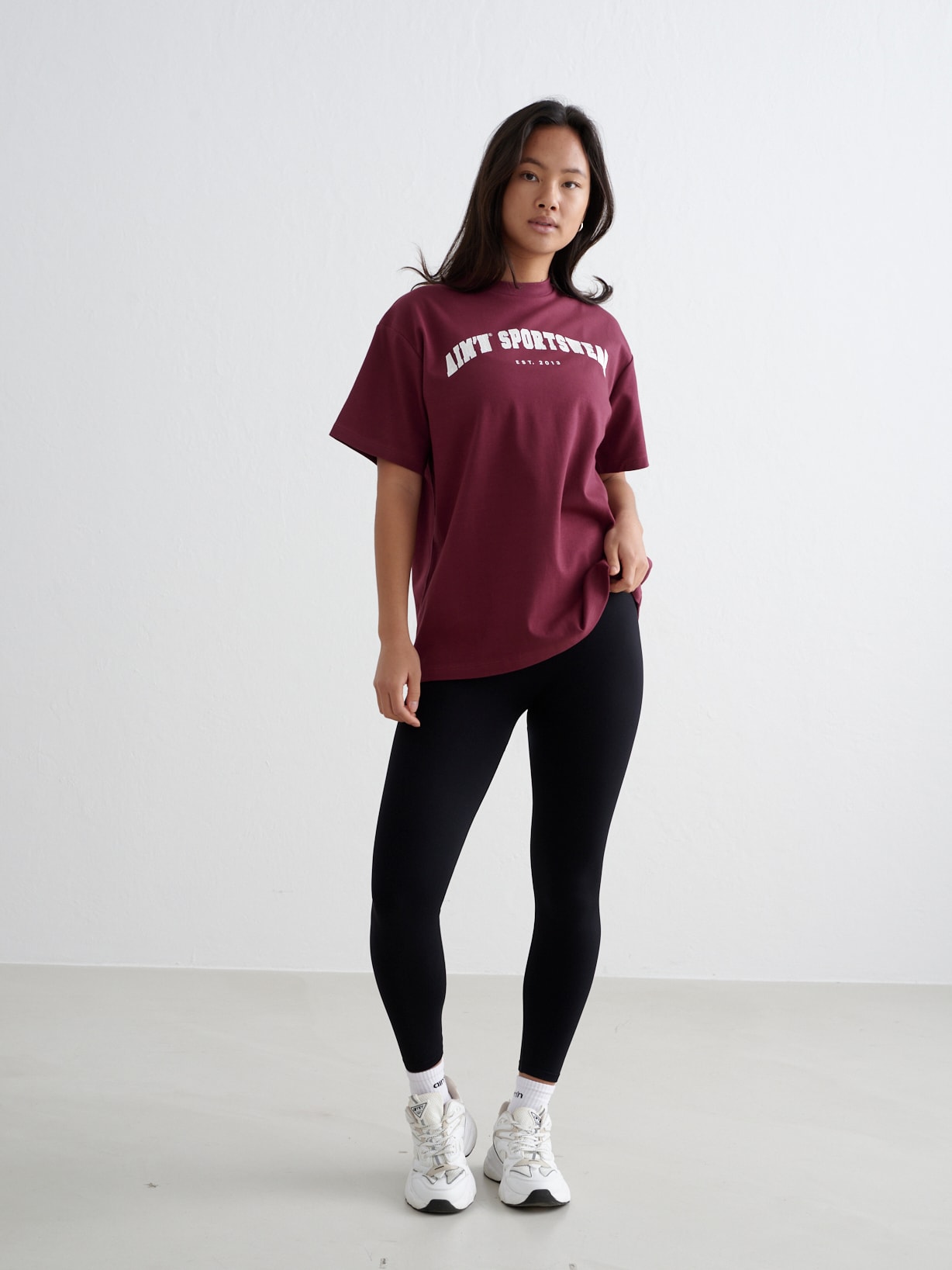 AIM&acute;N, W VARSITY BOYFRIEND T-SHIRT