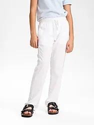 J COAST LINEN PANT - TAILOR WHITE Model01 Small1x1