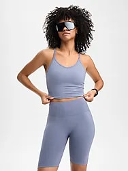 W SEAMLESS GRID TOP - PURPLE WIND Model01 Small1x1