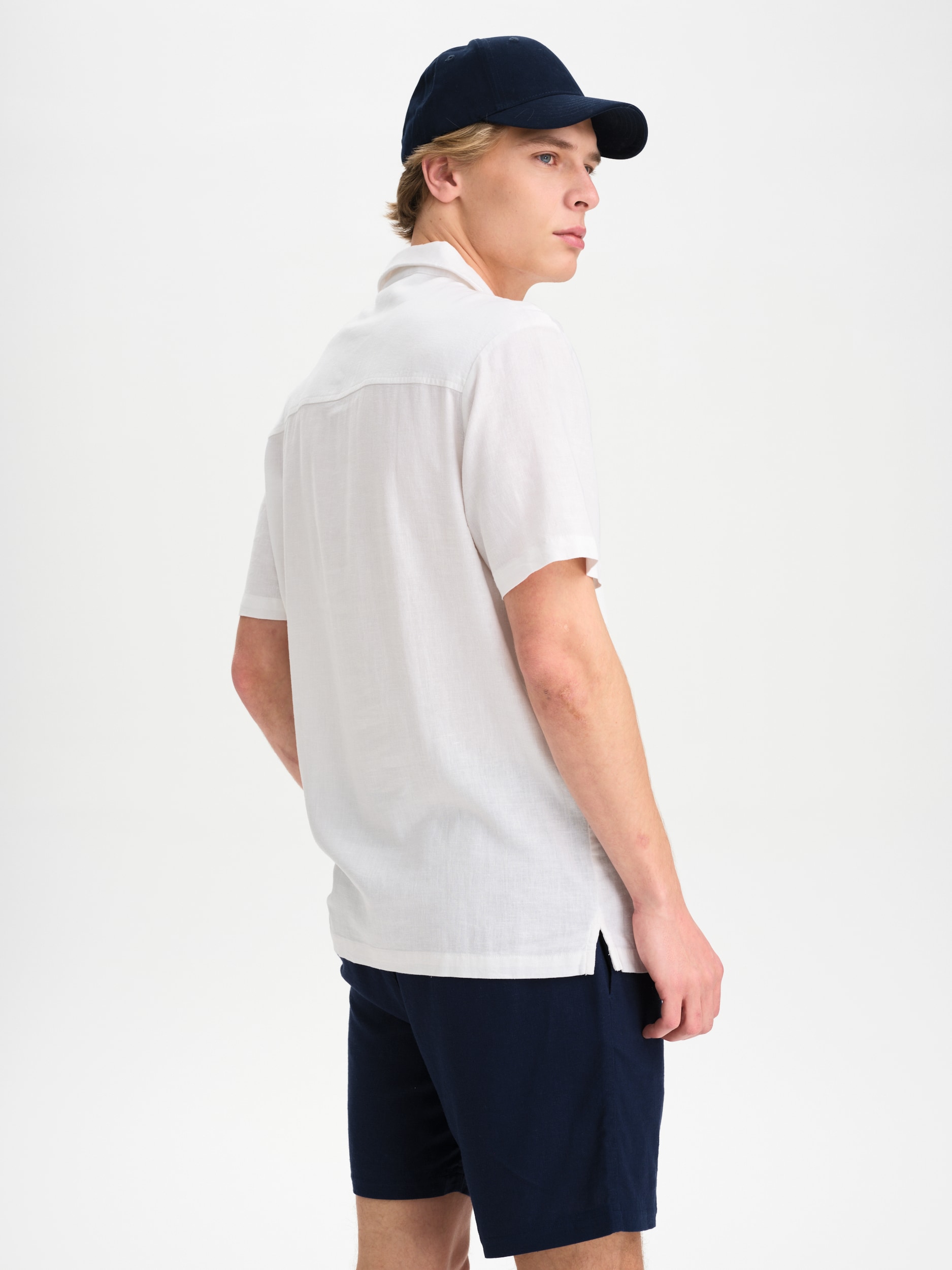 RACE MARINE, M COAST LINEN SHIRT