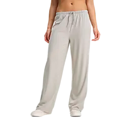 W Soft Lounge Pant - Grey Beige Model01 Small1x1