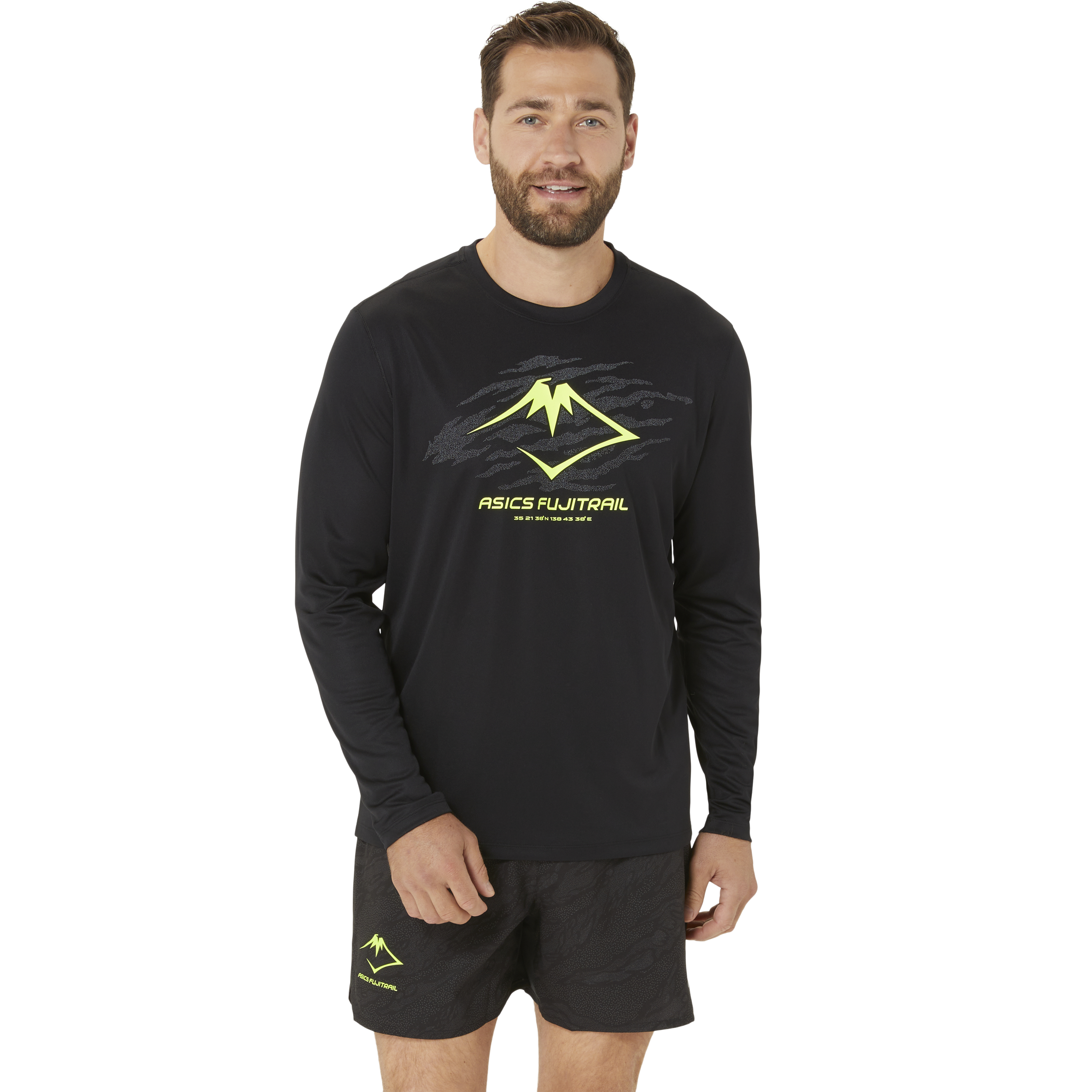 
ASICS, 
Fujitrail Logo Ls Top, 
Detail 1
