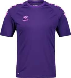 Core Xk Poly Tee Ss Jr - Purple Standard Small1x1