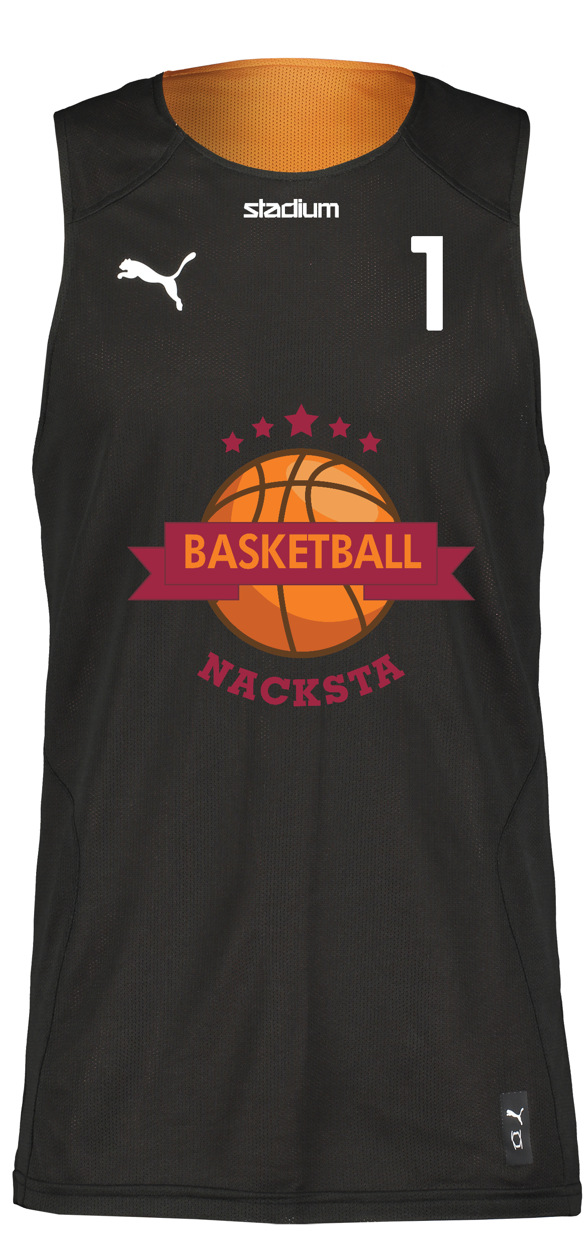 PUMA, Hoops Team Junior Reversible Practice Jersey